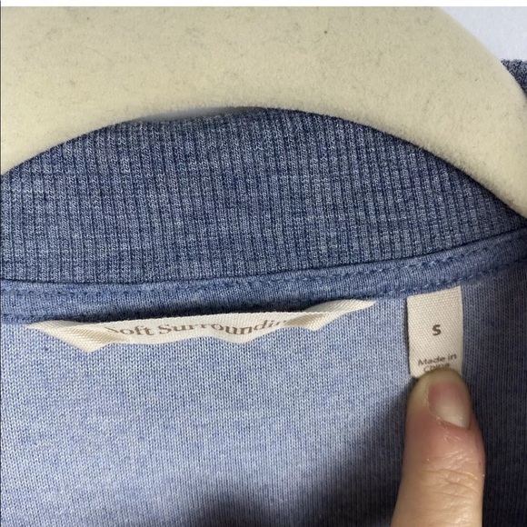 Soft Surroundings Adalyn Pullover Half Zip Sweater - Picture 5 of 6